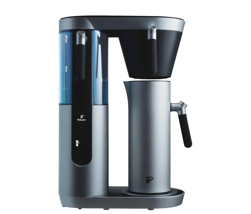 Profi-Filterkaffeemaschine »Coffea Filbii«, classic silver - ohne Kanne