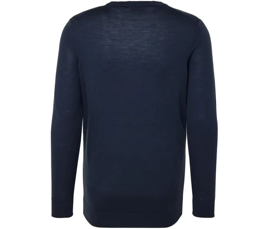 Pullover, dunkelblau meliert
