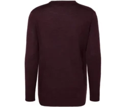 Pullover, dunkelrot meliert