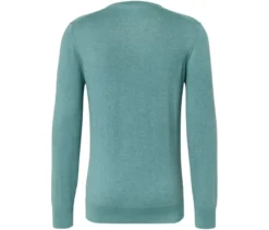 Pullover mit Rundhalsausschnitt, aqua meliert
