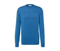 Pullover mit Rundhalsausschnitt, blau