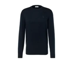 Pullover mit Rundhalsausschnitt, dunkelblau