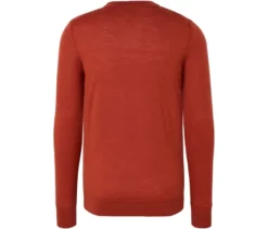 Pullover, orange meliert