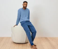 Pyjama, blau