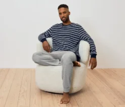 Pyjama, grau