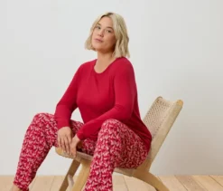 Pyjama, rot