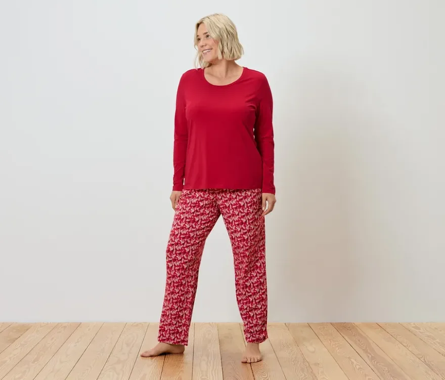 Pyjama, rot