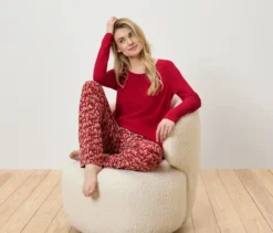 Pyjama, rot