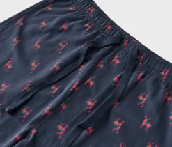 Pyjama, rot-blau