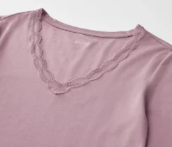 Pyjama-Set mit Spitze
