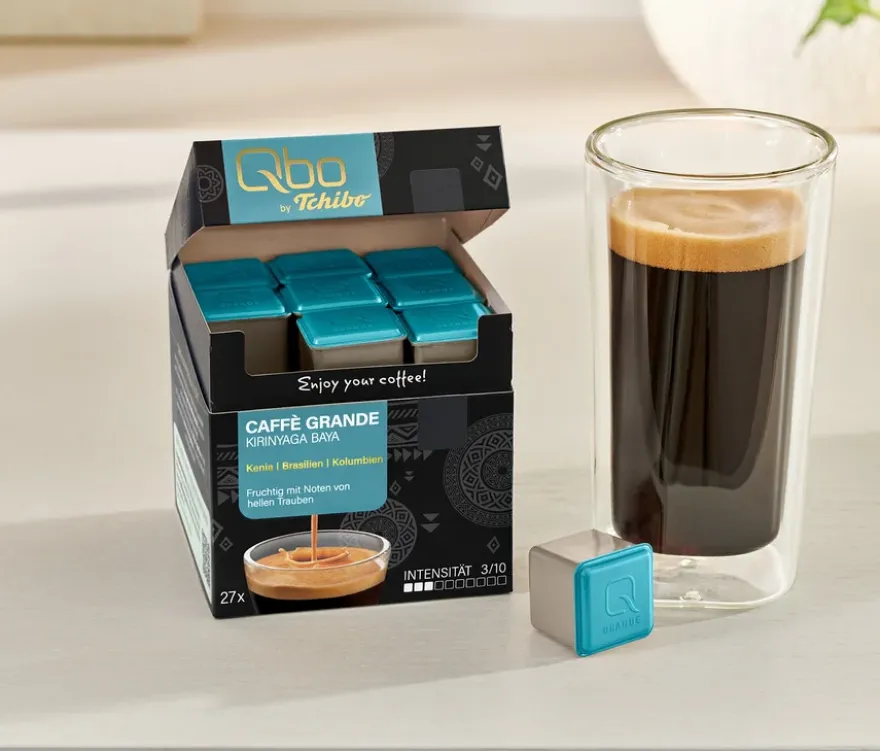 Qbo Caffè Grande KIRINYAGA BAYA - 8 Kapseln