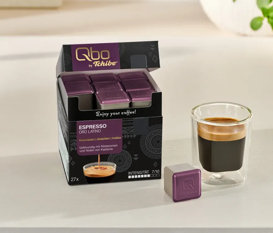 Qbo Espresso ORO LATINO - 216 Kapseln