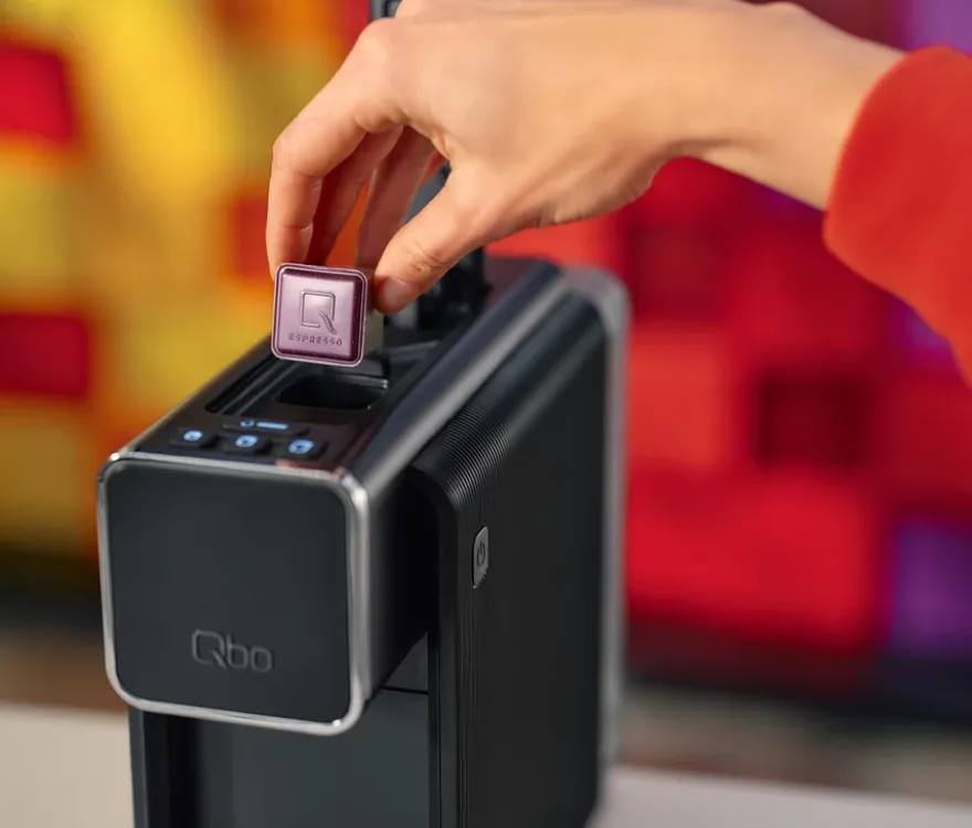 »Qbo ONE« Kapselmaschine, Soft Black