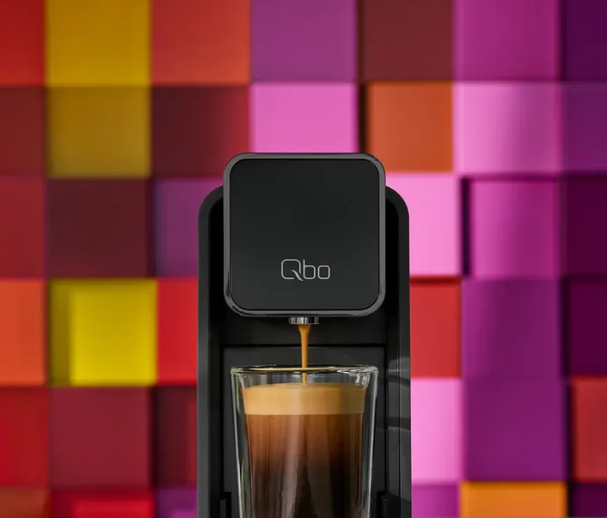 »Qbo ONE« Kapselmaschine, Soft Black