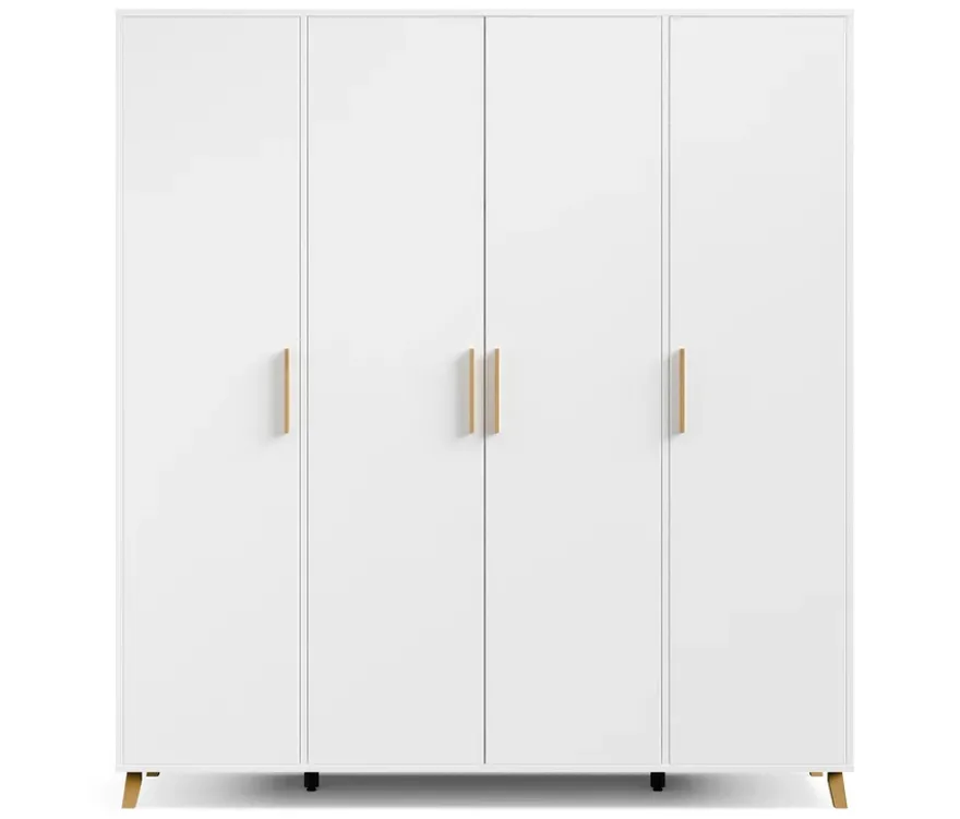 Rauch Drehtürenschrank »Shinjo«, 4-türig Premium-Ausstattung, weiß