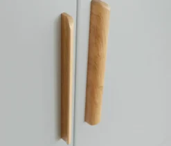 rauch Drehtürenschrank "Skandi" 5-türig, seidengrau