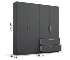 Rauch Drehtürenschrank 