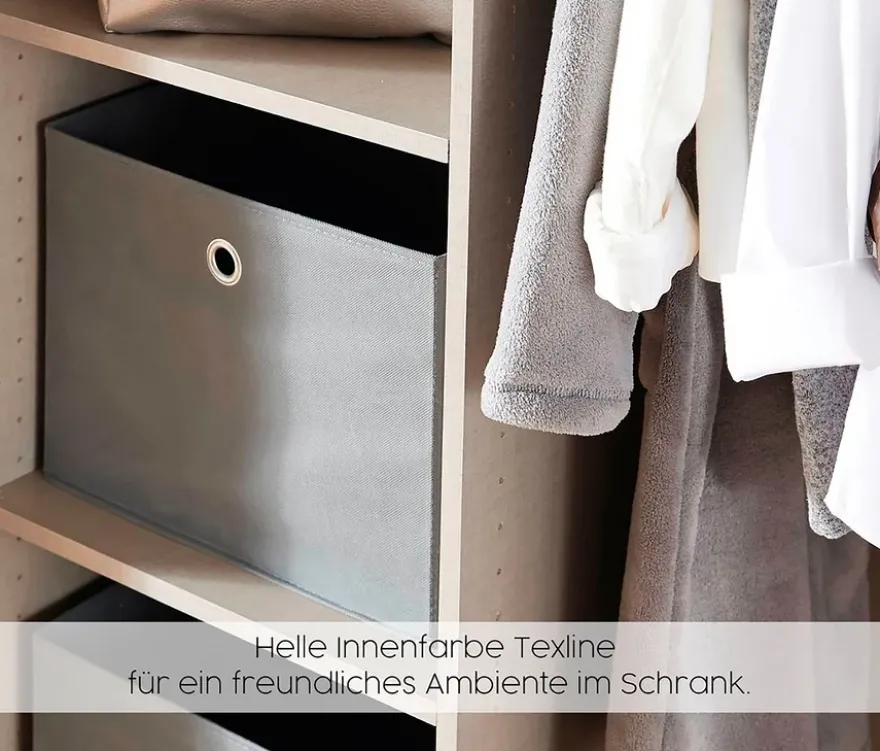 rauch Eckschrank »Quadra Spin«, moderner Landhausstil, 3-türig