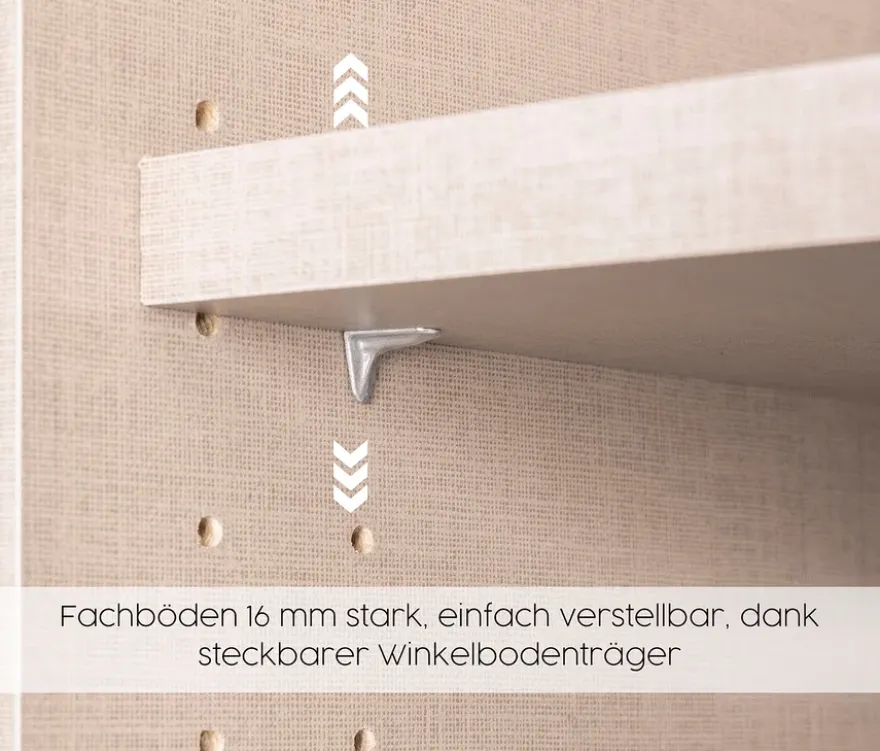 rauch Eckschrank »Quadra Spin«, moderner Landhausstil, 3-türig