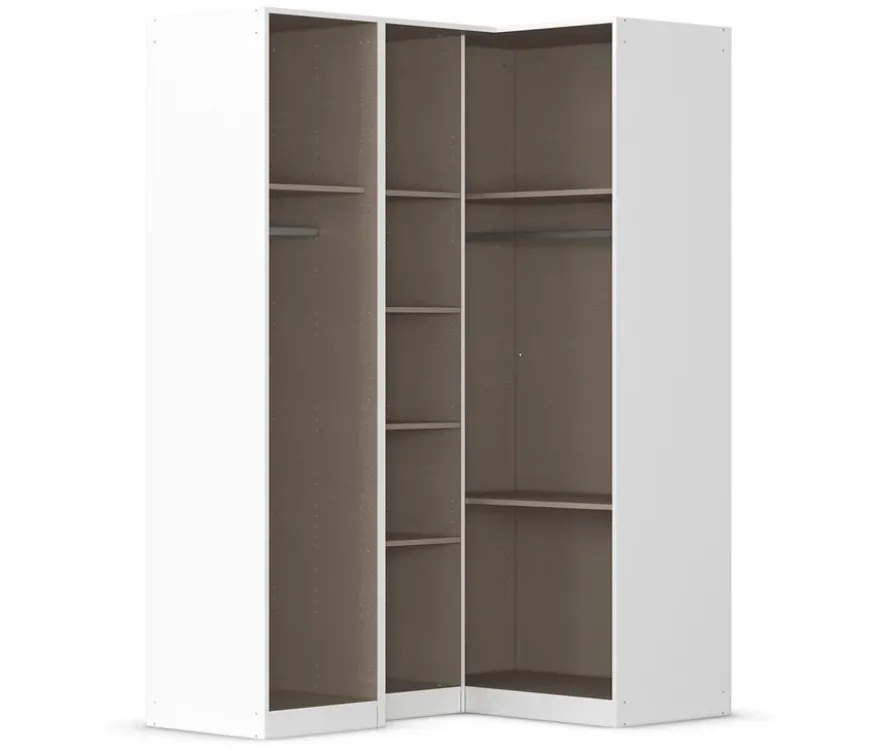 rauch Eckschrank »Quadra Spin«, moderner Landhausstil, 3-türig