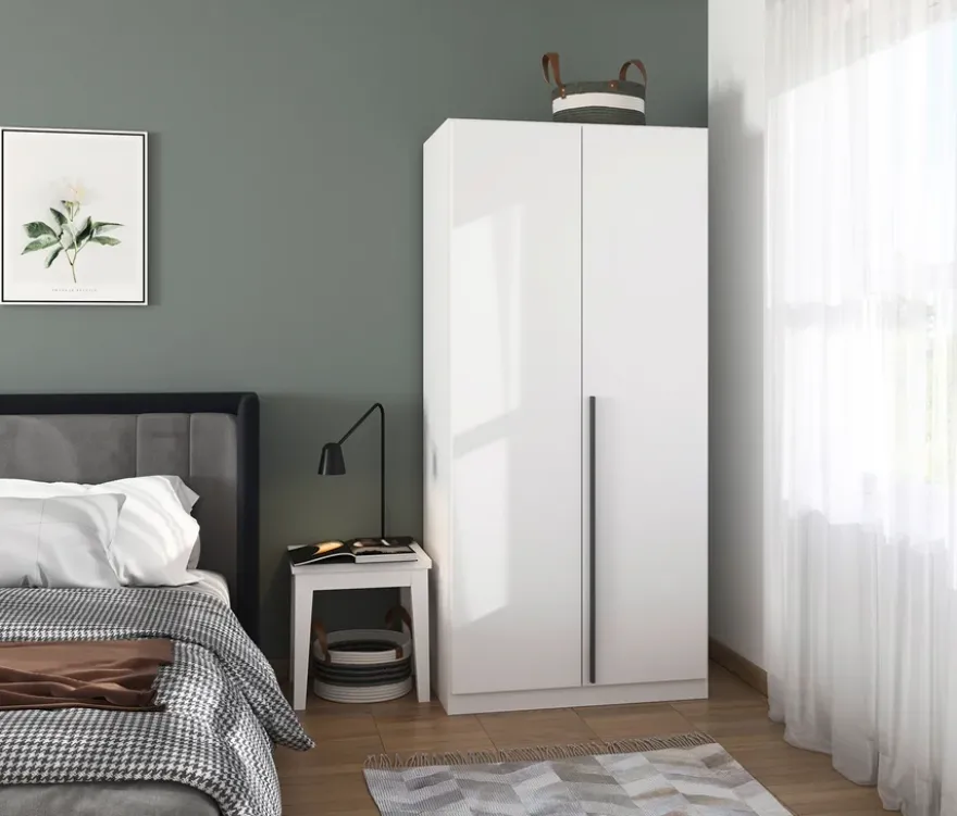 rauch Kleiderschrank »Alba«, 2-türig, weiß