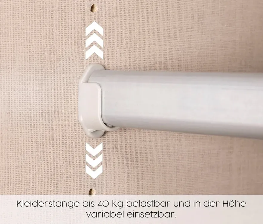 rauch Kleiderschrank »Alba«, 2-türig, weiß
