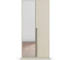 rauch Kleiderschrank »Alba«, 2-türig, mit Spiegel, champagner