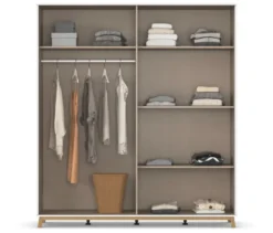 rauch Kleiderschrank »Carlsson« mit Drehtüren, 4-türig