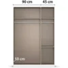 rauch Kleiderschrank »Ella«, 3-türig, champagner
