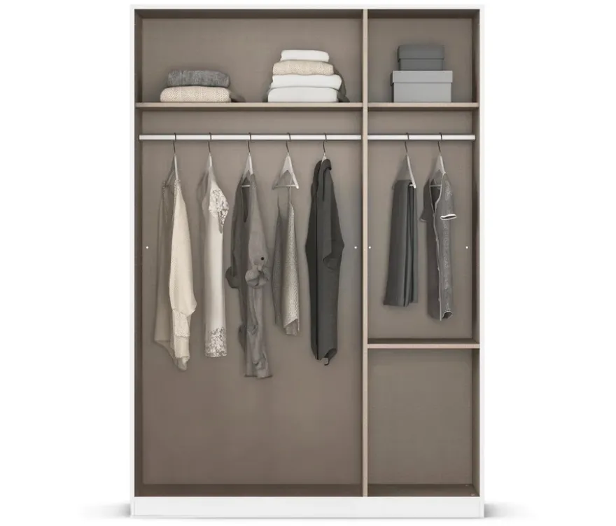 rauch Kleiderschrank »Ella«, 3-türig, champagner