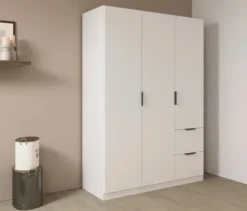rauch Kleiderschrank »Ella«, 3-türig, alpinweiß
