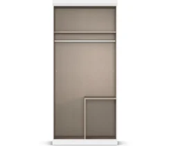 rauch Kleiderschrank »Ella«, 2-türig, alpinweiß