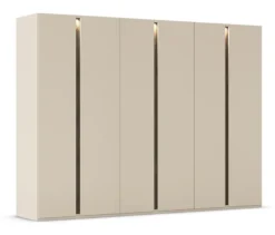 rauch Kleiderschrank »Luana«, 6-türig, mit Beleuchtung, Premium-Ausstattung