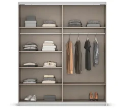 rauch Kleiderschrank »Mia«, 2-türig, Breite 181 cm, weiß