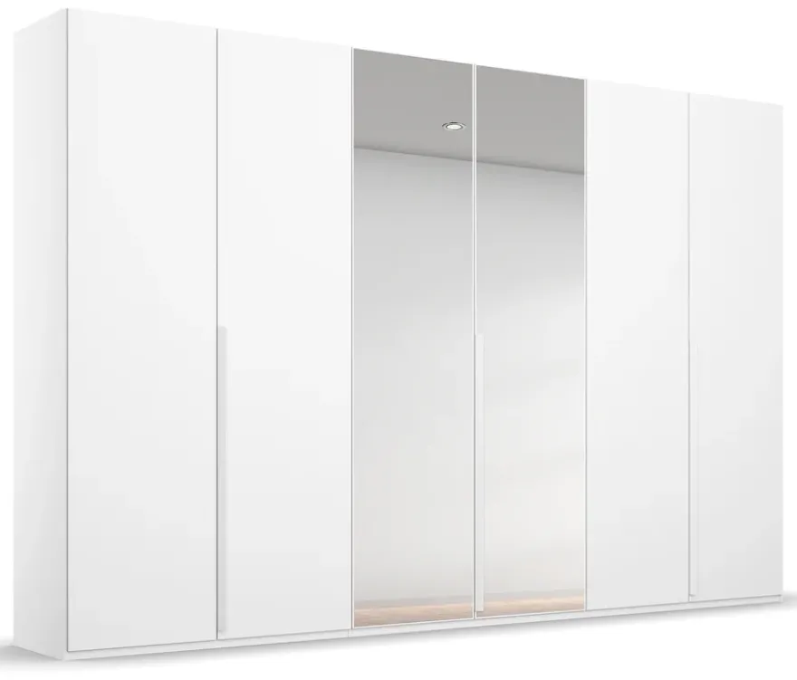 rauch Kleiderschrank »Purisma« mit umfangreicher Innenausstattung und Spiegel, 6-türig
