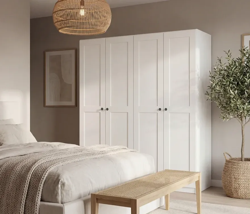 rauch Kleiderschrank »Savona«, 4-türig, Premium-Ausstattung