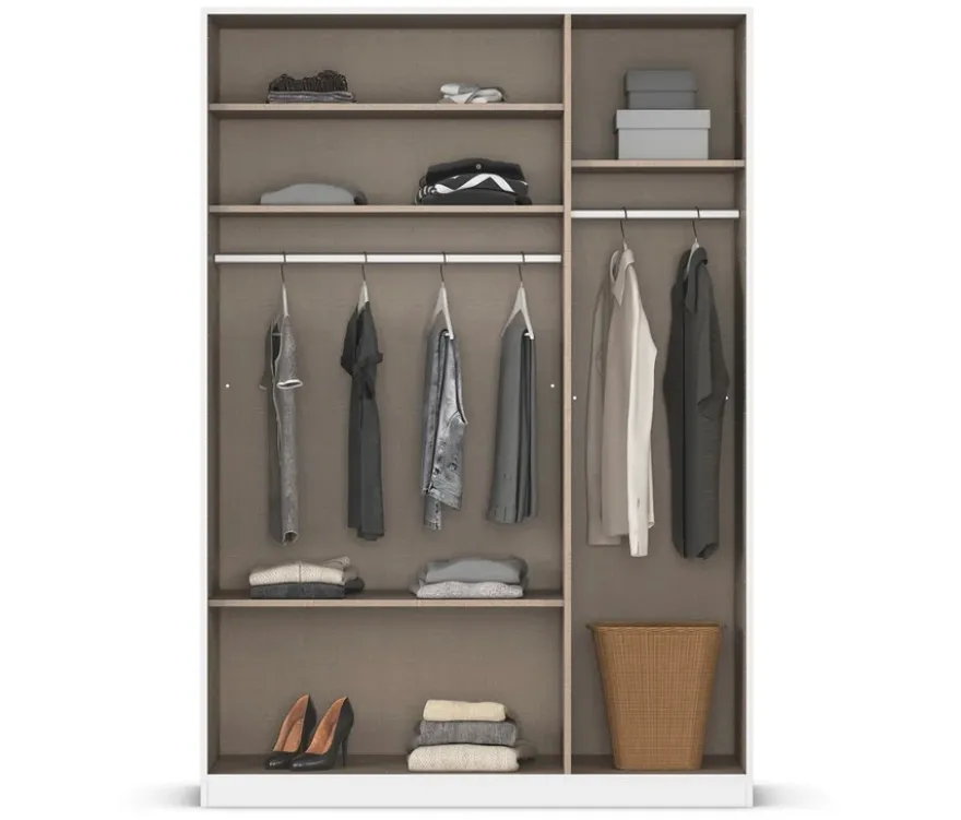 Rauch Kleiderschrank »Savona«, 3-türig, Classic-Ausstattung