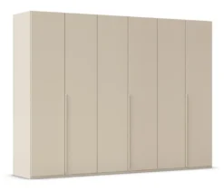rauch Kleiderschrank »Scale«, 6-türig, Premium-Ausstattung, beige-champagnerfarben