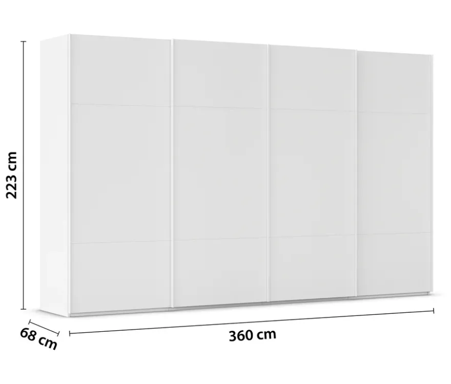 rauch Kleiderschrank »Scale«, 4-türig