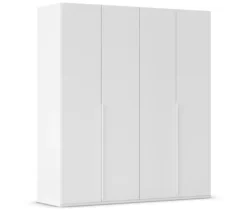 rauch Kleiderschrank »Scale«, 4-türig, Premium-Ausstattung, weiß