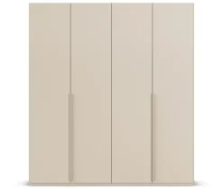 rauch Kleiderschrank »Scale«, 4-türig, Basic-Ausstattung, beige-champagnerfarben