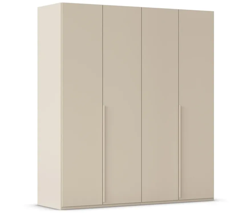 rauch Kleiderschrank »Scale«, 4-türig, Premium-Ausstattung, beige-champagnerfarben
