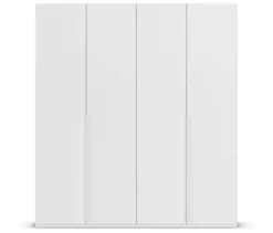 rauch Kleiderschrank »Scale«, 4-türig, Basic-Ausstattung, weiß