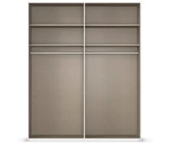 rauch Kleiderschrank »Scale«, 4-türig, Basic-Ausstattung, weiß