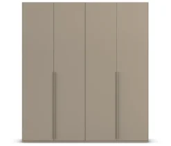 rauch Kleiderschrank »Scale«, 4-türig, Classic-Ausstattung, fango