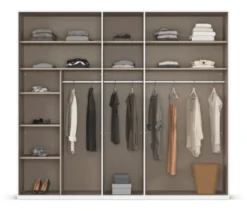 rauch Kleiderschrank »Scale«, 5-türig, Classic-Ausstattung, fango