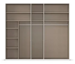 rauch Kleiderschrank »Scale«, 5-türig, Classic-Ausstattung, fango
