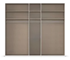 rauch Kleiderschrank »Scale«, 5-türig, Basic-Ausstattung, weiß