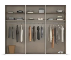 rauch Kleiderschrank »Scale«, 6-türig, Basic-Ausstattung, fango