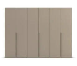 rauch Kleiderschrank »Scale«, 6-türig, Basic-Ausstattung, fango